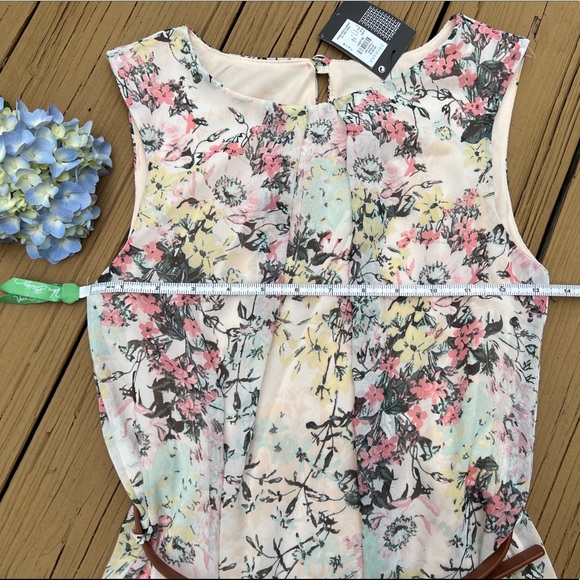 SOLD NWT Primark Atmosphere Sz 2 Floral Pink Dress - Picture 4 of 12